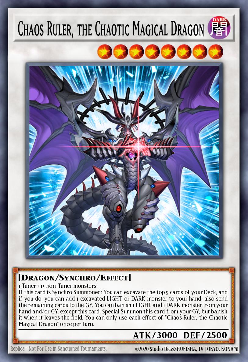 Chaos Ruler, the Chaotic Magical Dragon Card Information YuGiOh