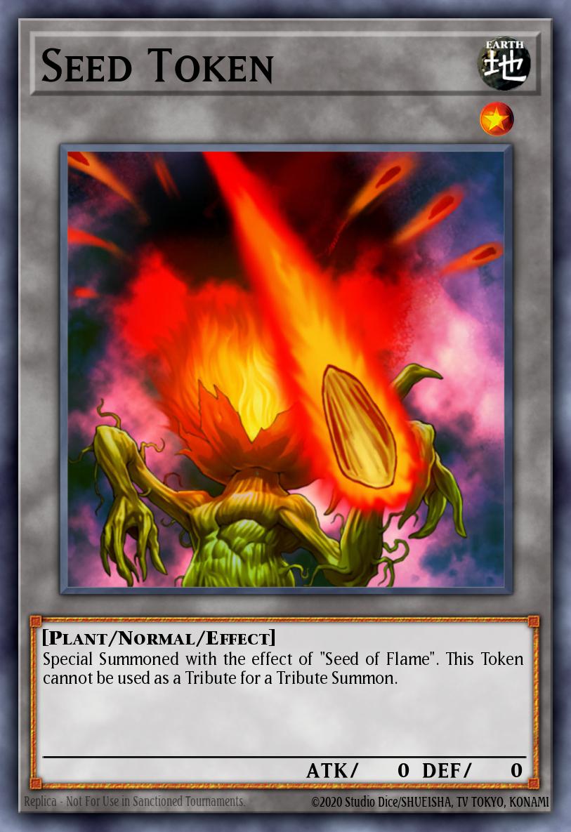 Seed Token Card Information YuGiOh! Database
