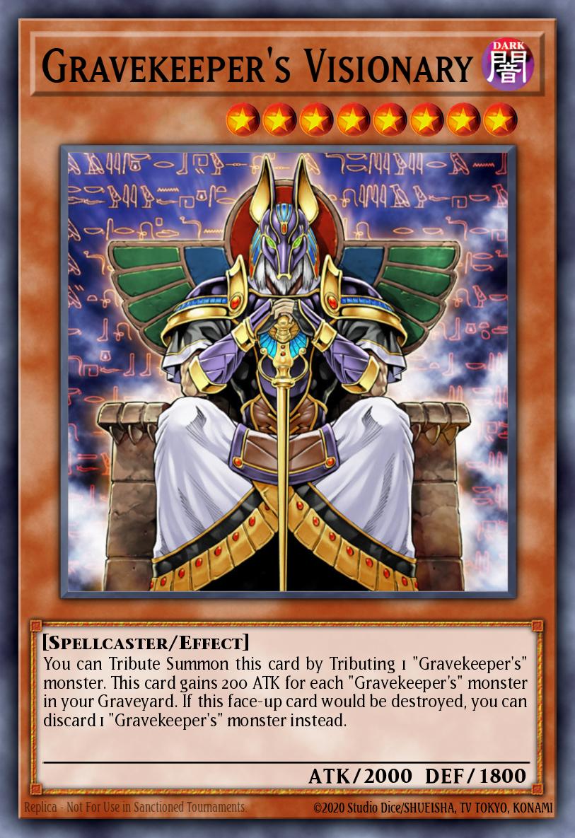 Gravekeeper's Visionary Card Information YuGiOh! Database