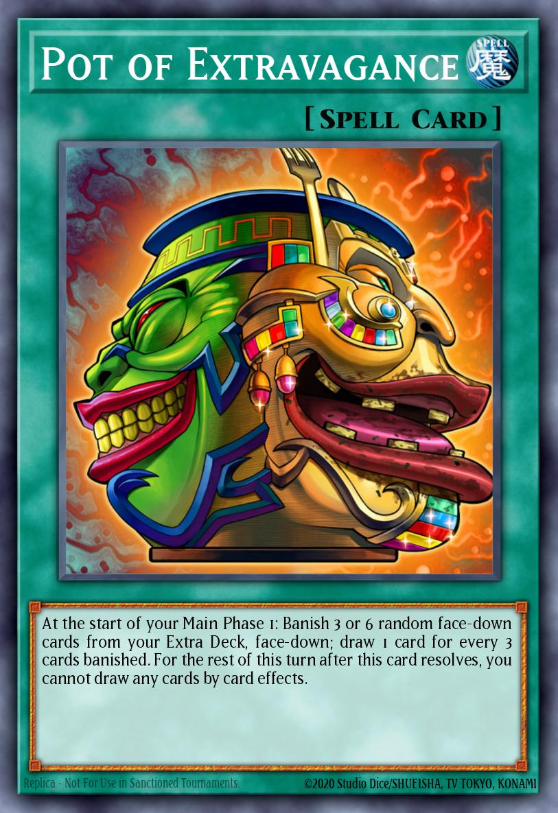 Pot of Extravagance Card Information YuGiOh! Database