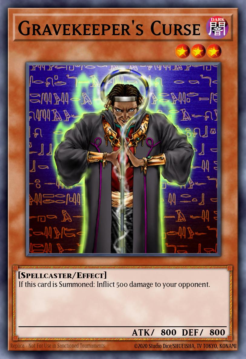 Gravekeeper's Curse Card Information YuGiOh! Database