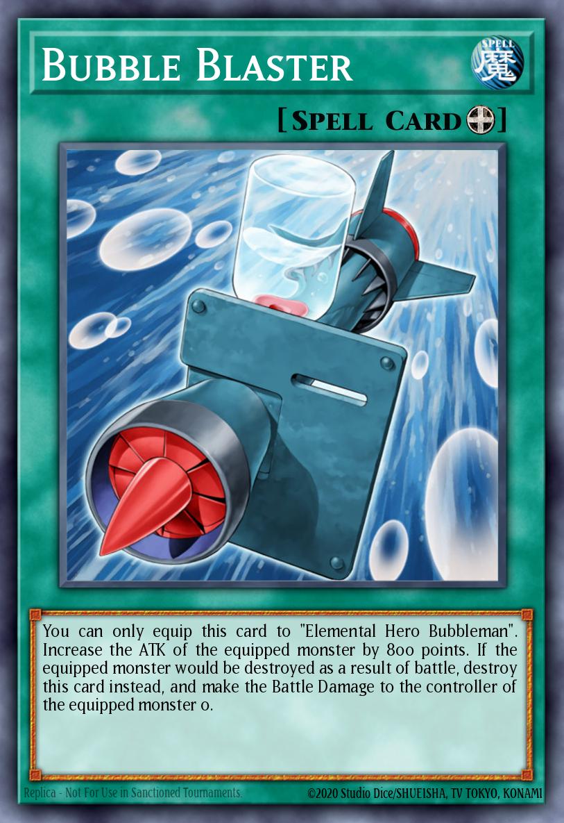 Bubble Blaster Card Information YuGiOh! Database