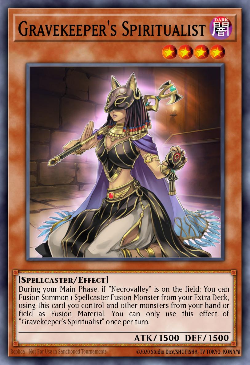 Gravekeeper's Spiritualist Card Information YuGiOh! Database