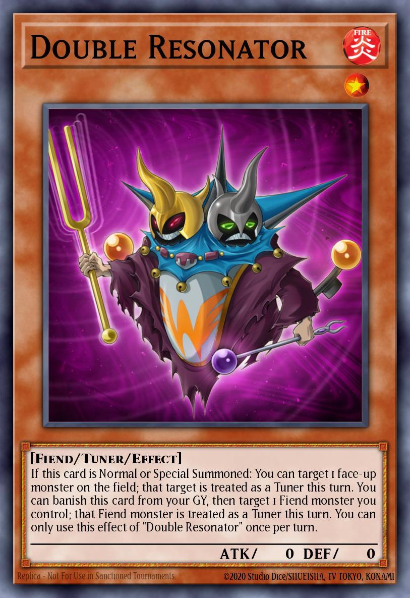 Double Resonator Card Information YuGiOh! Database