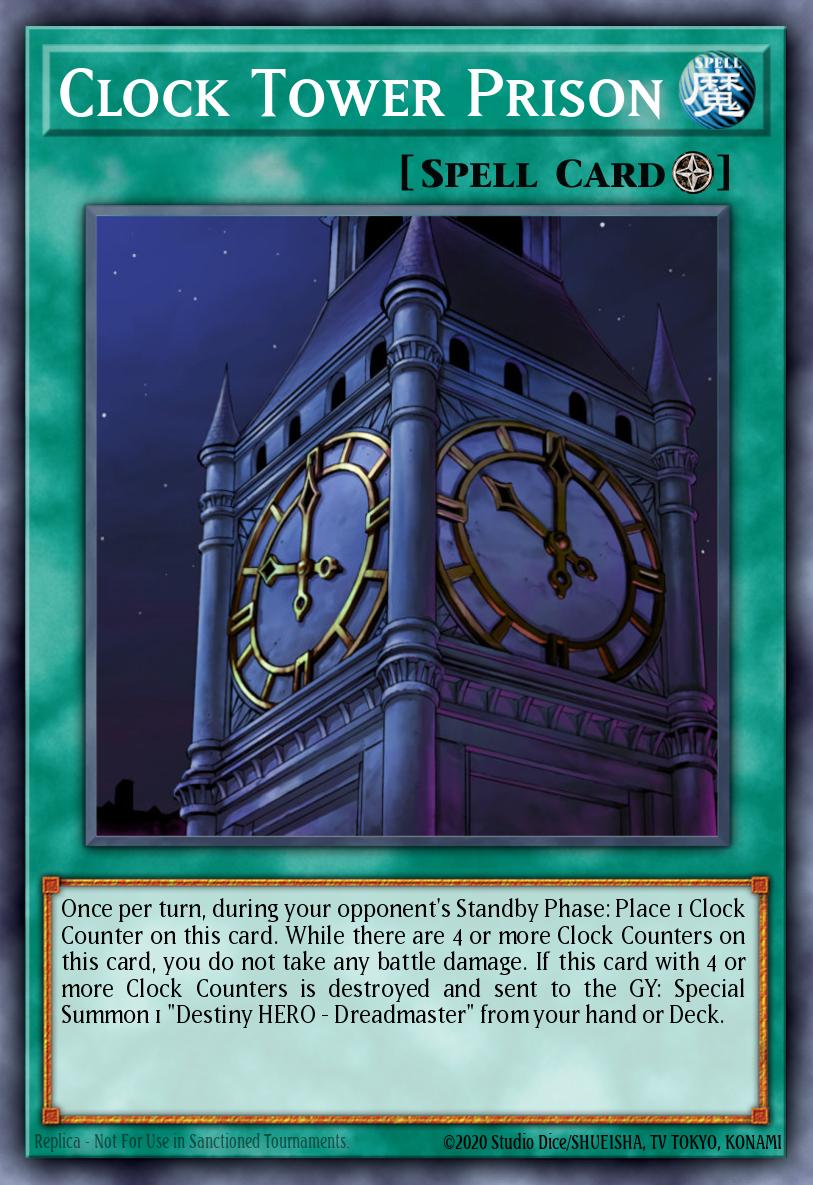 Clock Tower Prison Card Information YuGiOh! Database