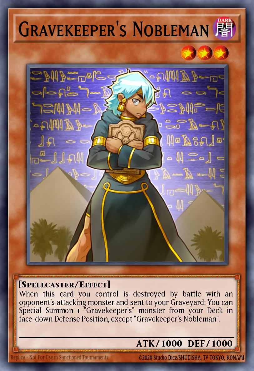 Gravekeeper's Nobleman Card Information YuGiOh! Database
