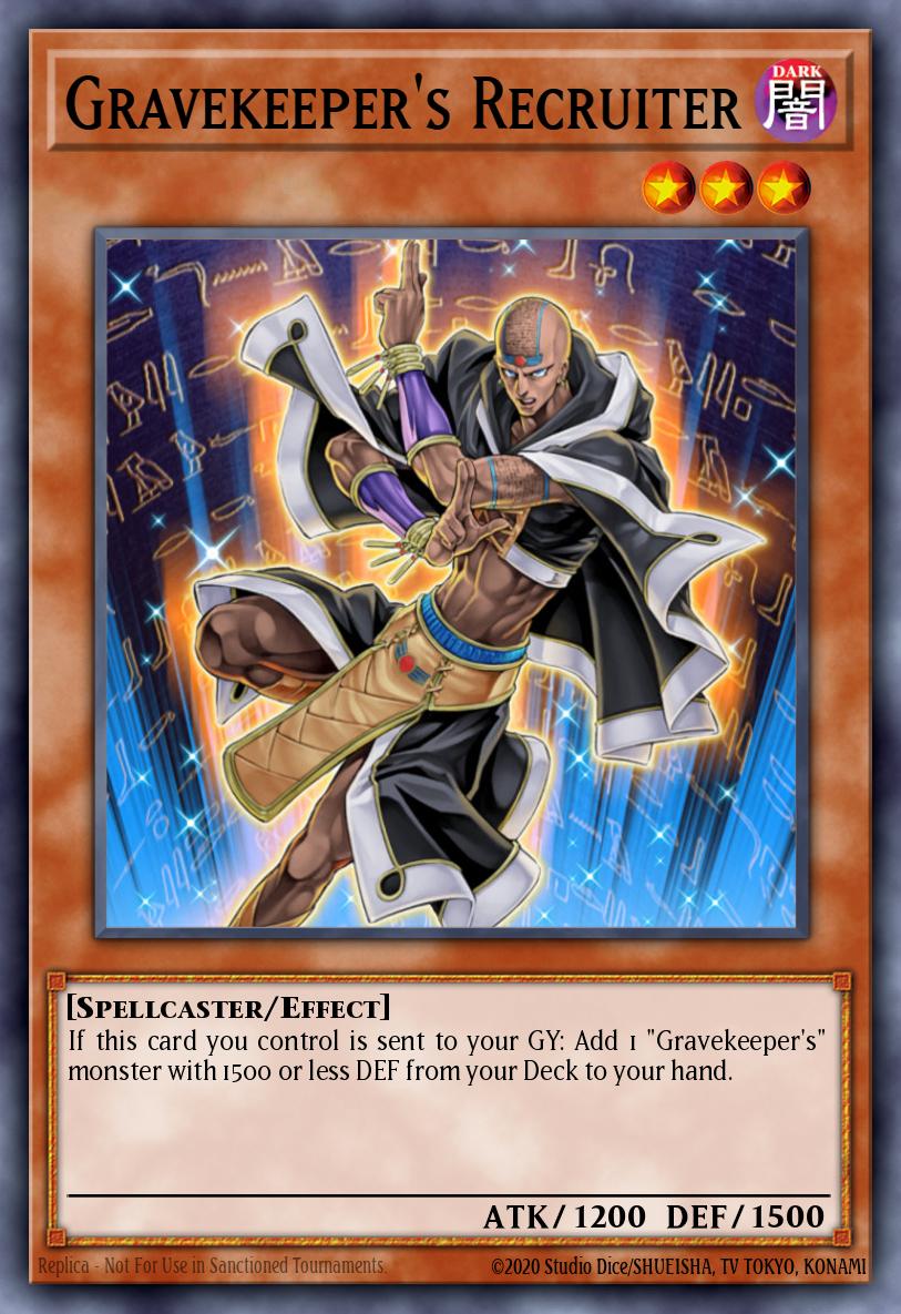 Gravekeeper's Recruiter Card Information YuGiOh! Database