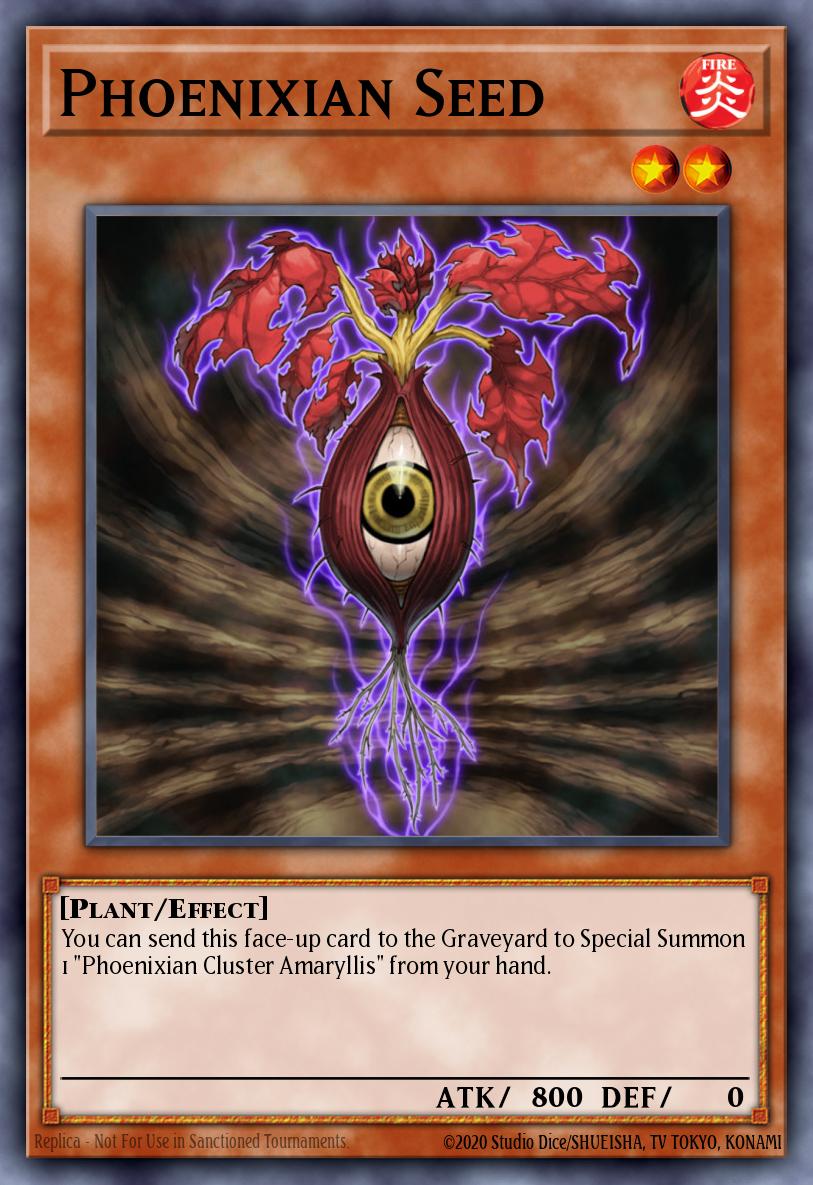 Phoenixian Seed Card Information YuGiOh! Database