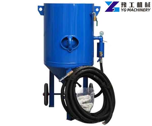 Portable Sand Blaster Machine Mobile Sandblasting Price