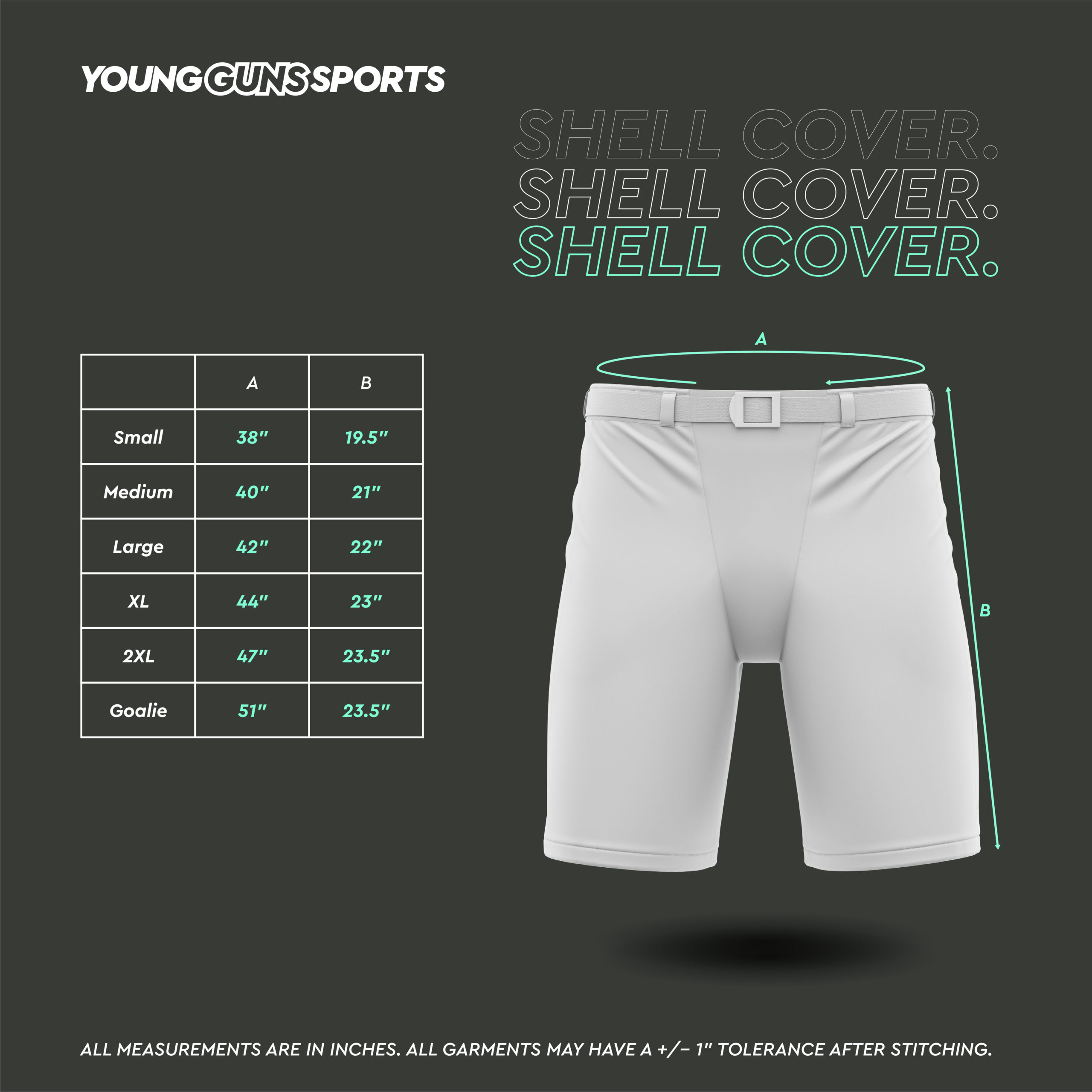 Leeds Lightning Ice Hockey Shell Covers - Young Guns Sports