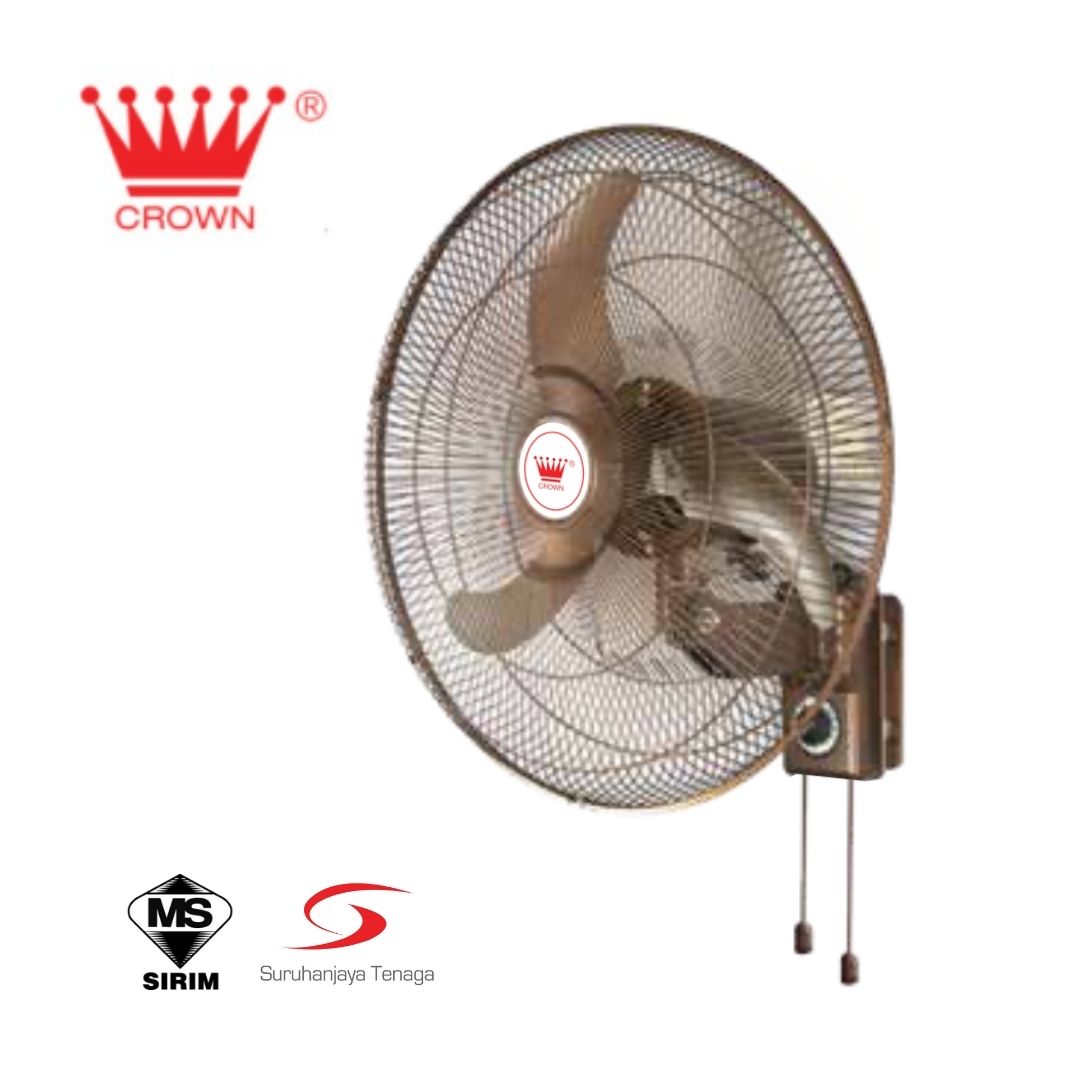 CROWN 18" inch Heavy Duty Industrial Wall Fan / Kipas Dinding Yong