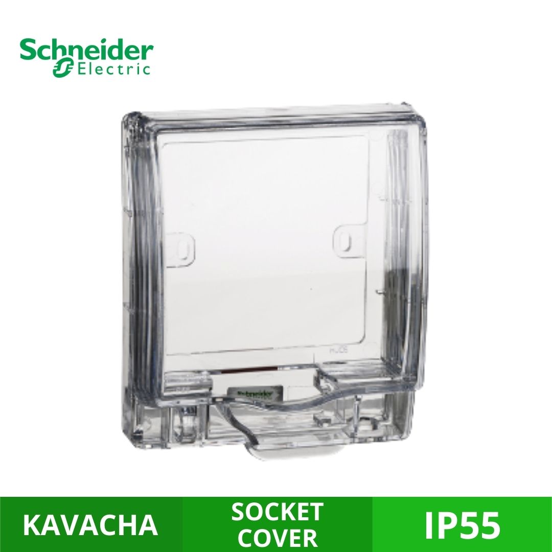 Schneider Electric Socket Cover Kavacha FullTime Weatherproof Single