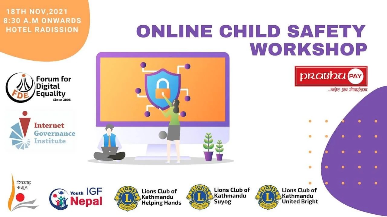 Online Child Safety for School Teachers and Parents Youth IGF Nepal
