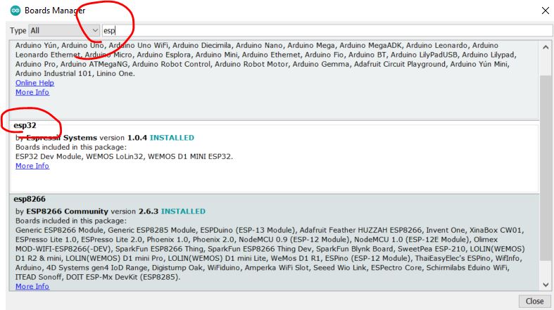 esp32-Wroom Tutorial 1