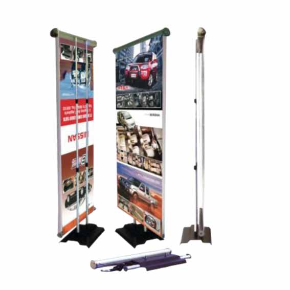 Scrolling Banner Elektrik Electric Moving Roll Up Moving up banner