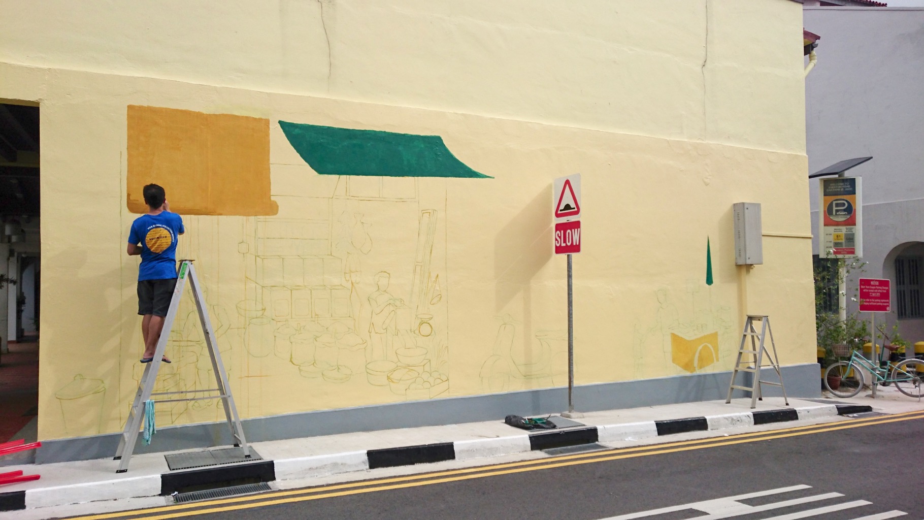 The Story behind “Provision Shop” Mural Art + Travel of YC