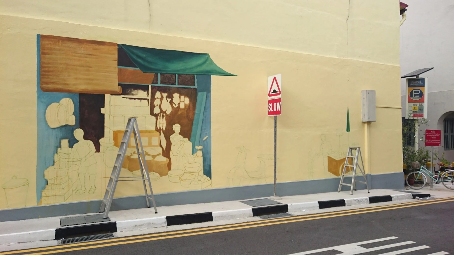 The Story behind “Provision Shop” Mural Art + Travel of YC