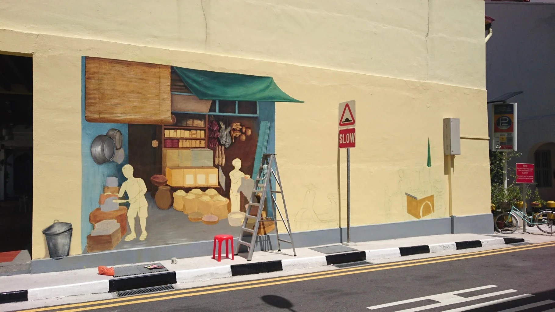 The Story behind “Provision Shop” Mural Art + Travel of YC