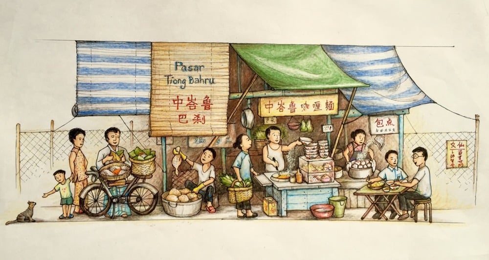 The Story of YC’s Tiong Bahru Murals Art + Travel of YC