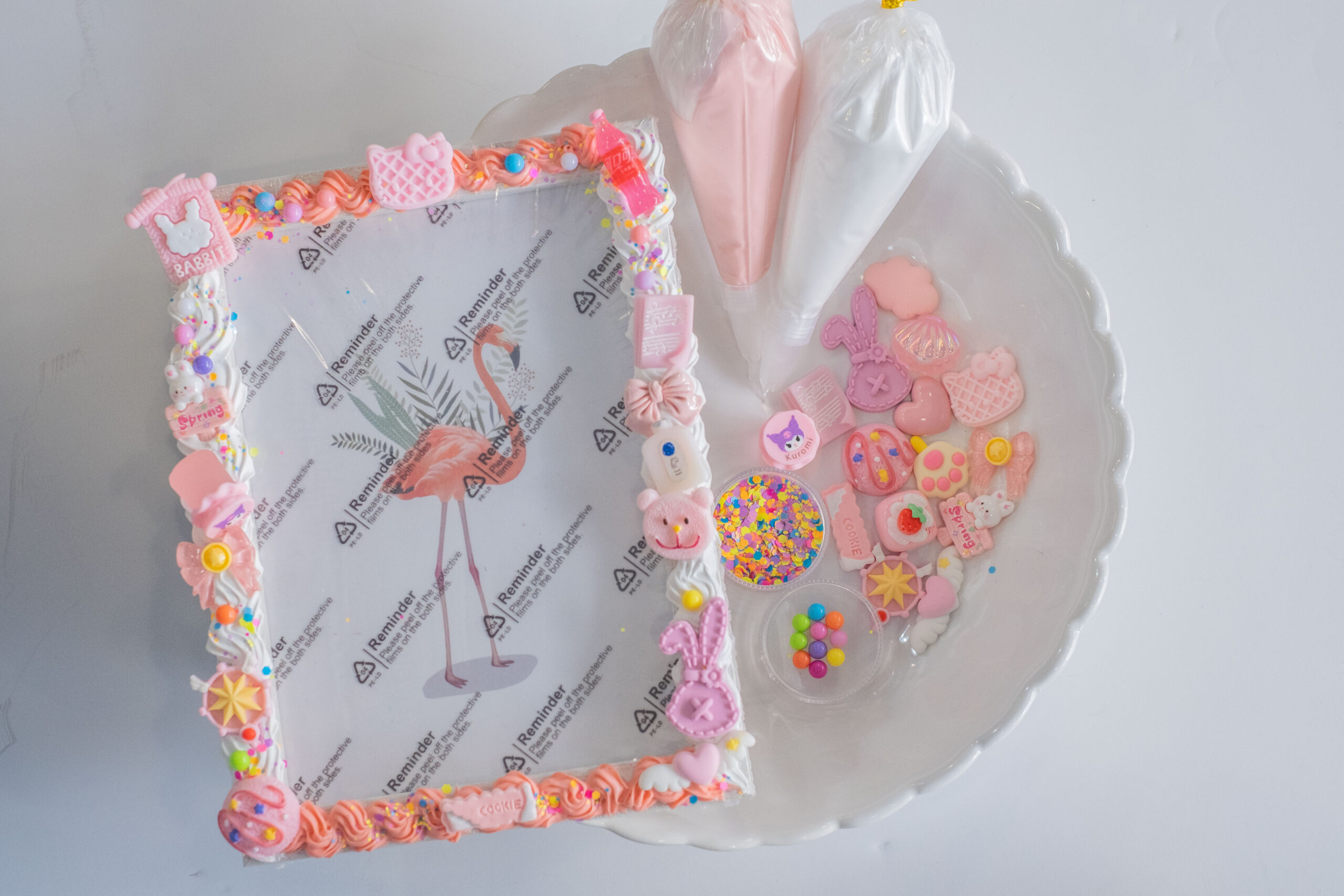 Decoden Photo frame DIY Kit Yi's DIY