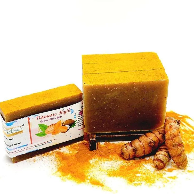 Turmeric Kojic Glow Skin Brightening Bar YisoobiNaturals
