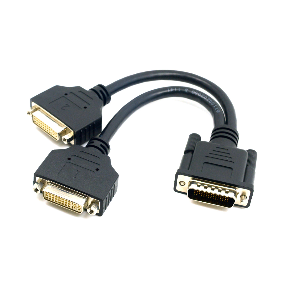 YIWENTEC DMS Male 59 Pin to 2 DVI 24+5 Female dual Monitors Extension Cable Adapter for LHF