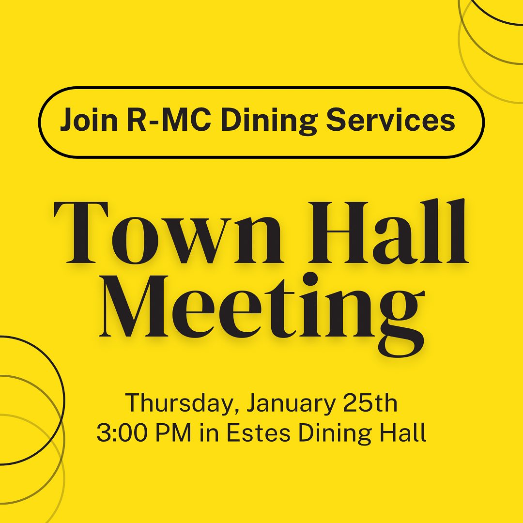2024 RMC Dining Services Town Hall Meeting The Yellow Jacket