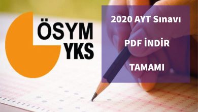 2020 ayt pdf indir
