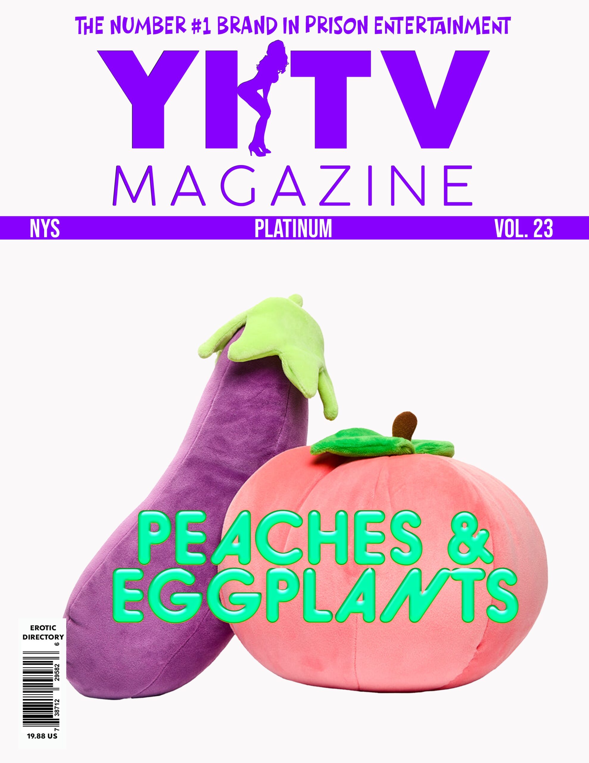 PEACHES & EGGPLANTS Platinum Vol. 23 GYRO The Magazine Formerly