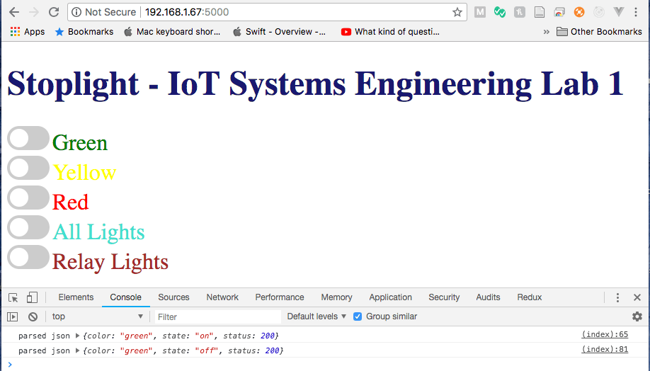 Systems Engineering Lab 1 WifiControlled LED Stoplight (Raspberry Pi)