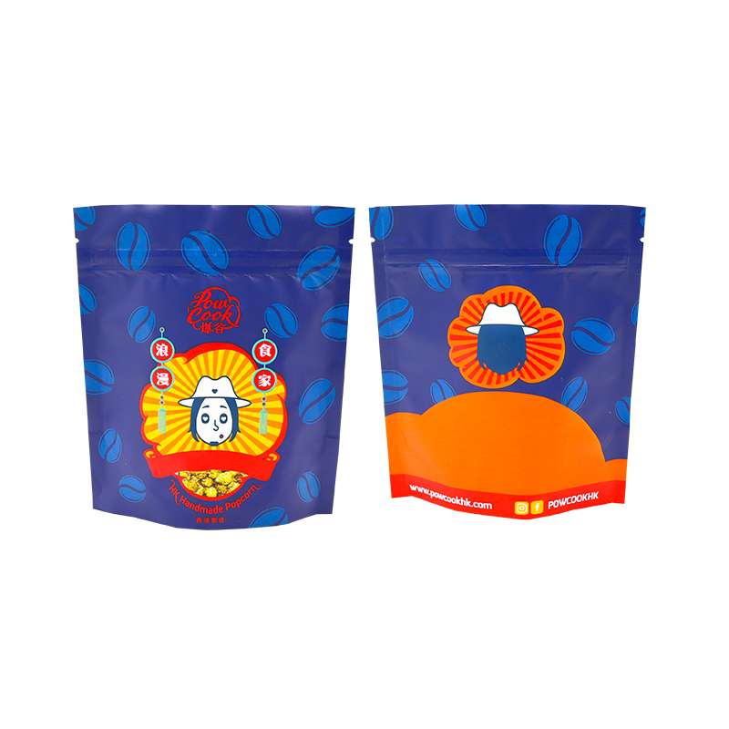 Custom Aluminum Foil Doypack Stand Up Zipper Snack Food Bags Plastic bags, Paper bags