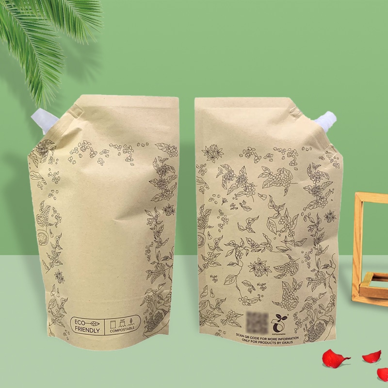 Kraft paper bags Premium Flexible Packaging Bag Pouch Manufacturer