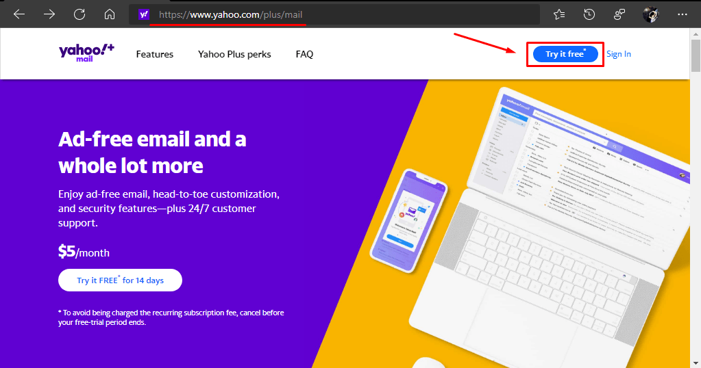 Yahoo Mail Create Account Yahoo Sign Up and Login Ymail