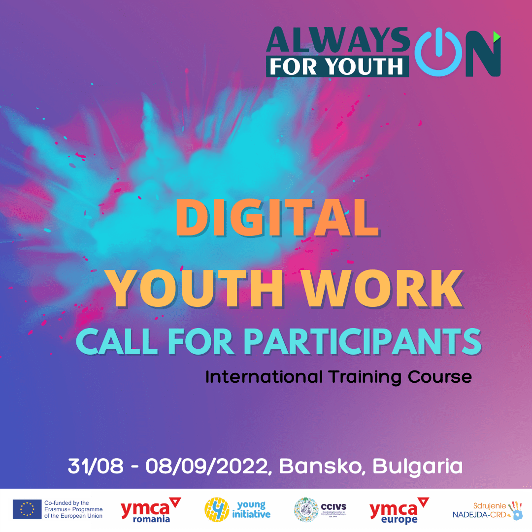 YMCA AlwaysOn Digital Youth Work International Training in Bansko