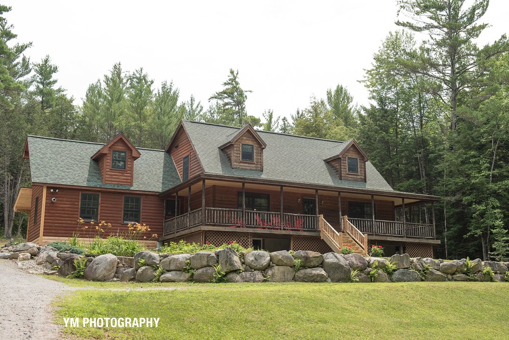 Jim & Denise Schroon Lake Town Park Adirondack Wedding Photographer