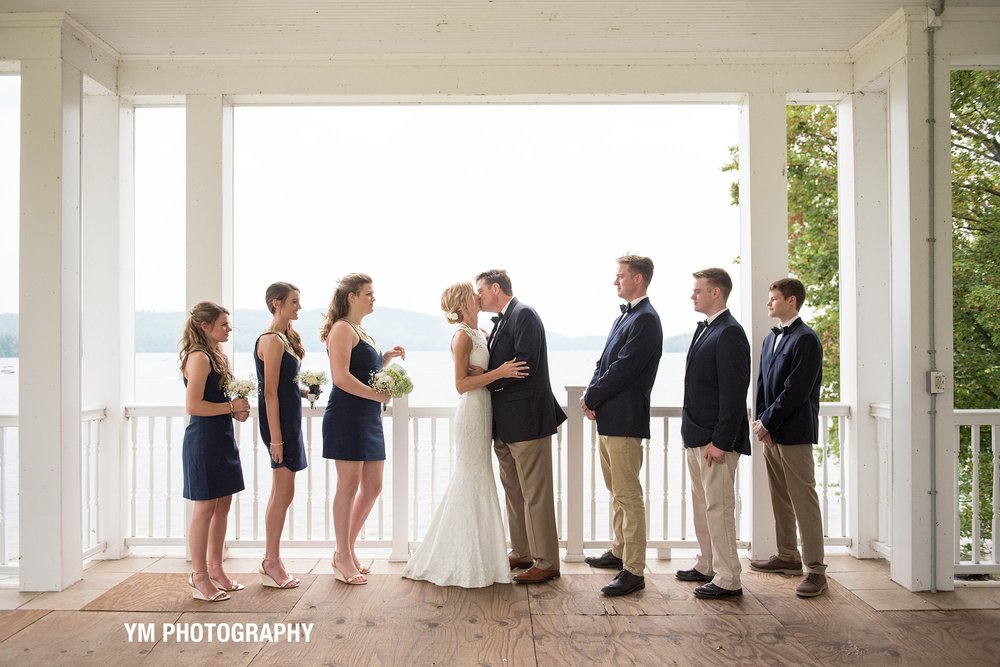 Jim & Denise Schroon Lake Town Park Adirondack Wedding Photographer