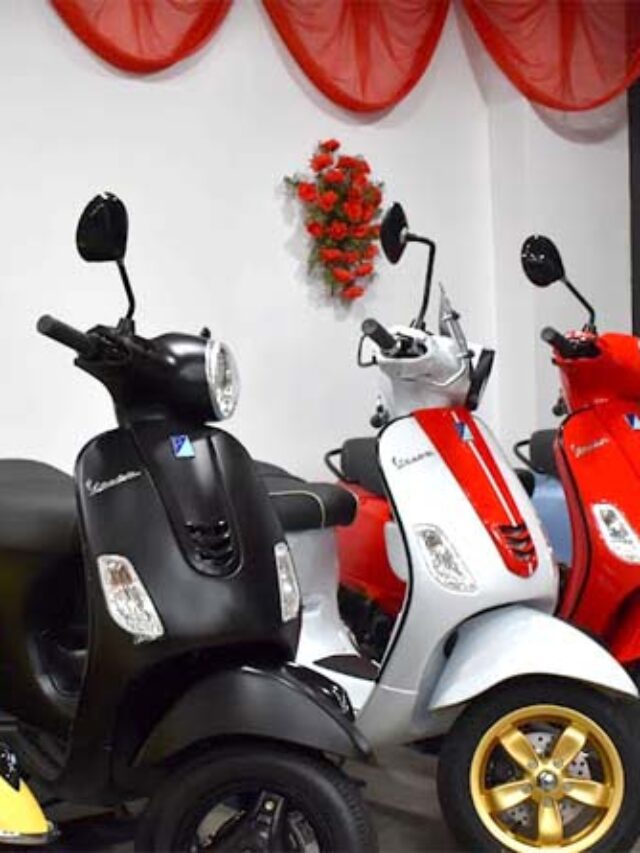 Aprilia Electric Scooters/Vespa Electric Scooters dealership Cost