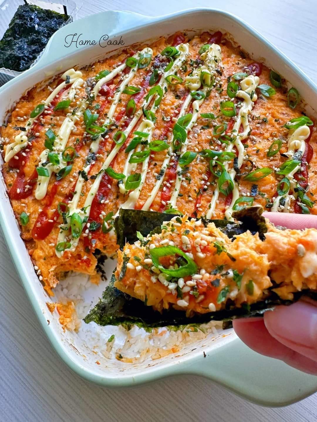 Salmon Sushi Bake RECIPES
