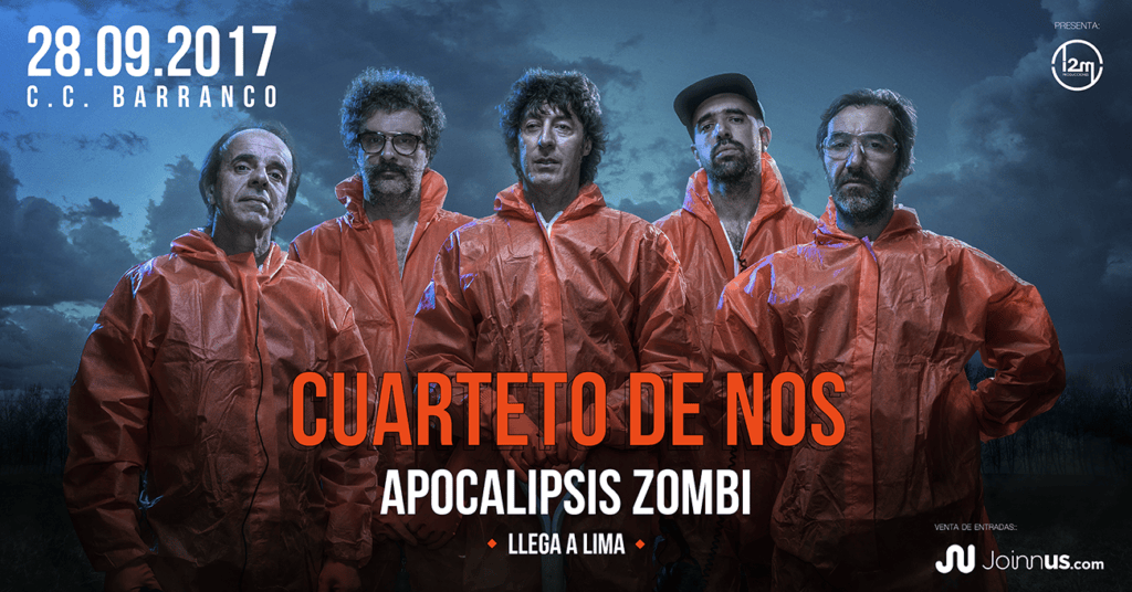 Cuarteto de Nos llega a Perú para presentar su nuevo álbum "Apocalipsis