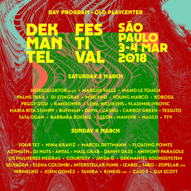 dekmantel festival 2023 Dekmantel festival São Paulo 2018!