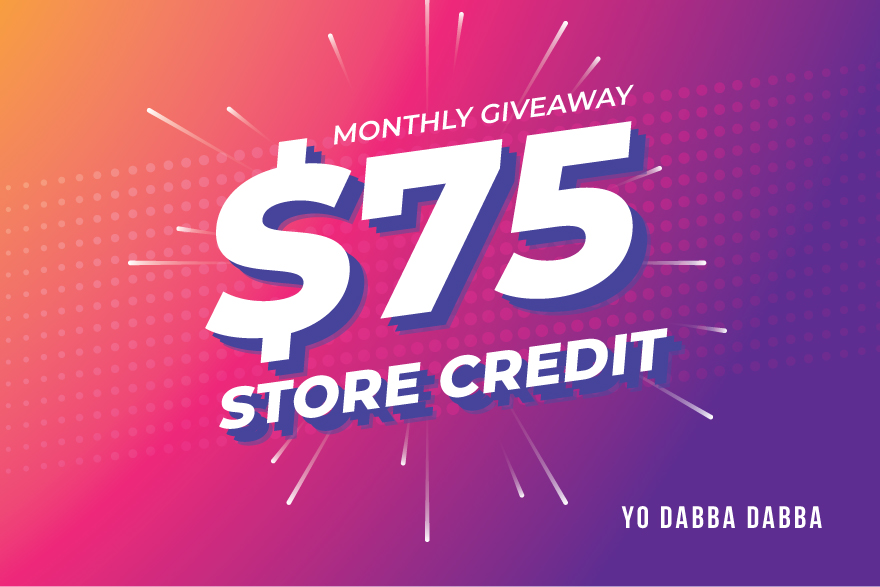Win 75 Store Credit in Our September Giveaway Yo Dabba Dabba