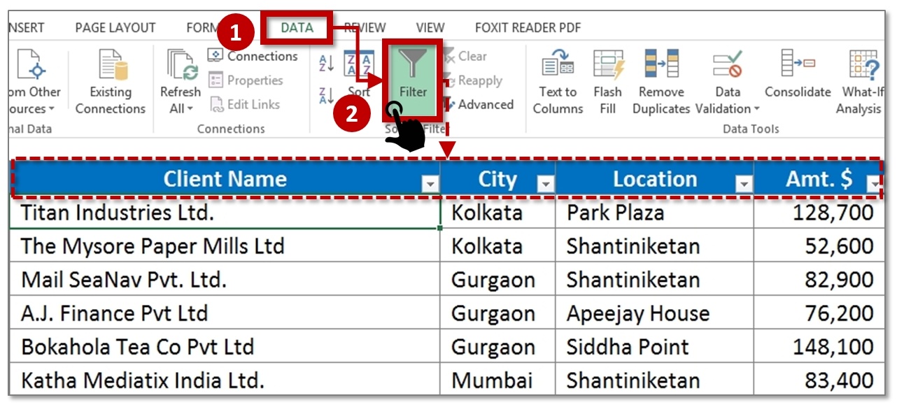 Excel Advanced Filter A Ultimate Guide with multiple Examples
