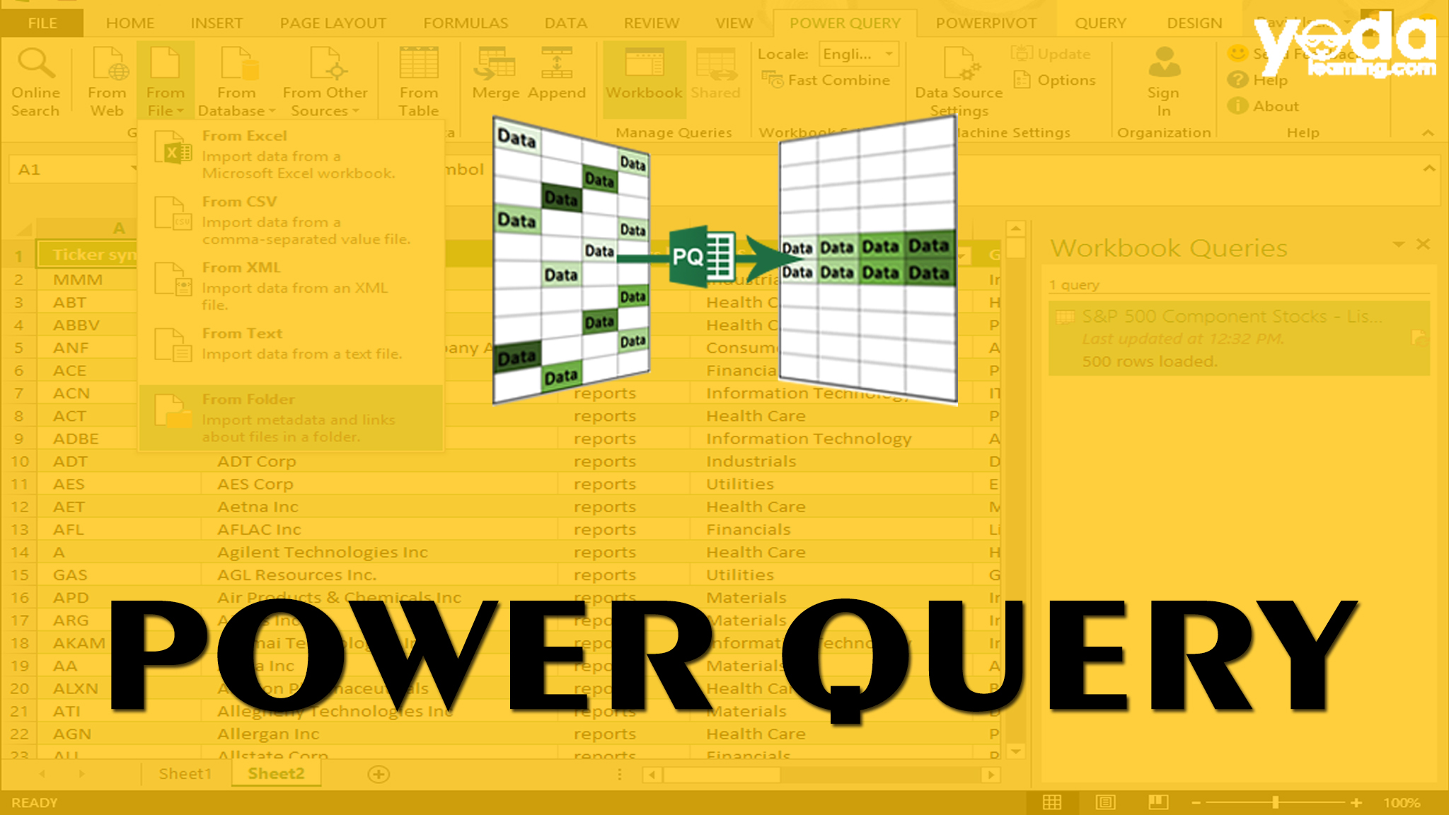Power BI Course Power Query Course Power Pivot Course Dax Course