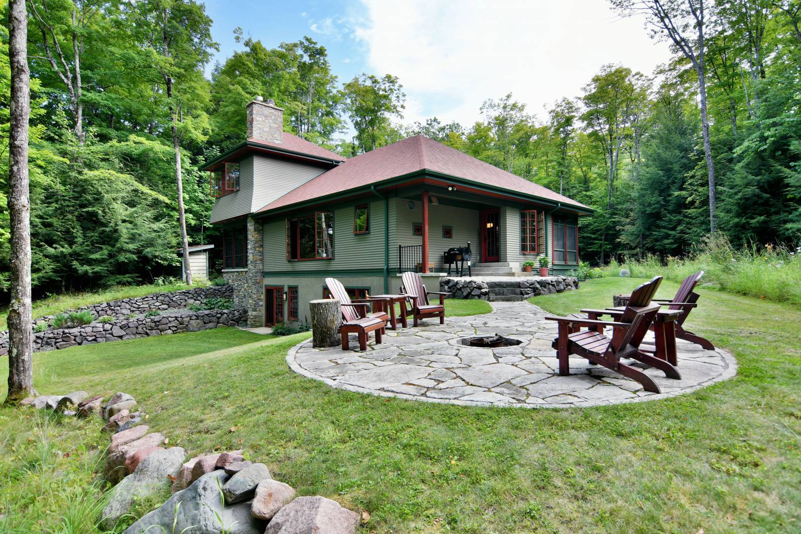 Custom Home in Cable, WI Yoder Building Company