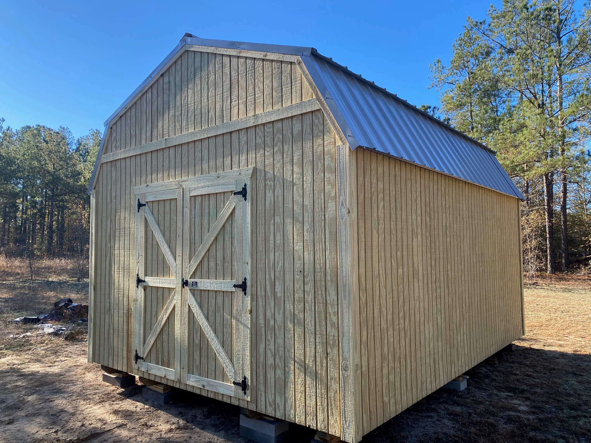 Lofted Storage Barns Yoders Storage Buildings