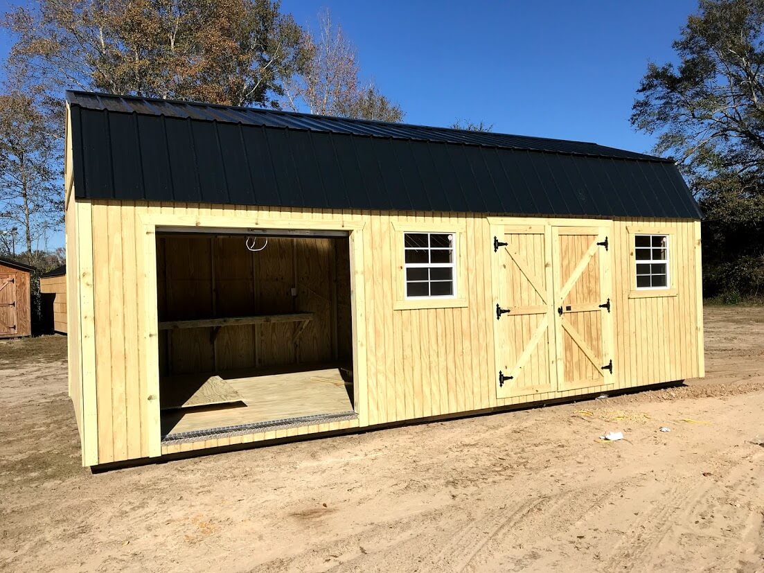 Lofted Storage Barns Yoders Storage Buildings