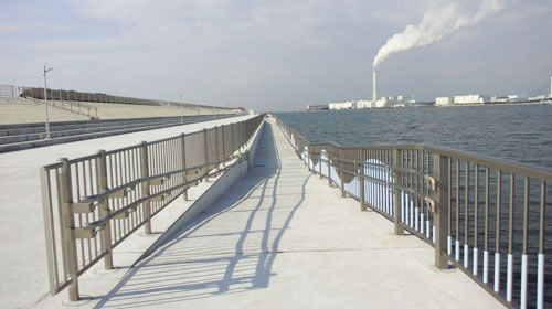 堺浜海釣りテラス水深調査♪ 夜釣りでNight！