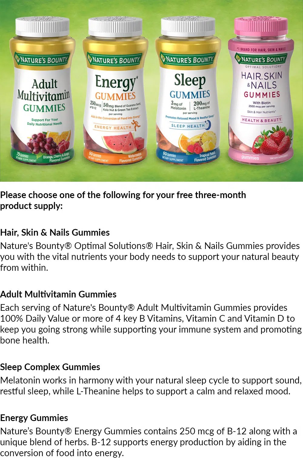 Program Ends Soon, Enter Codes If You Have Account! FREE Nature's