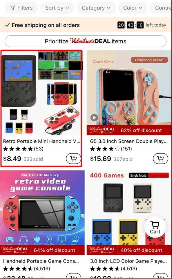 Temu Cart Help Guide