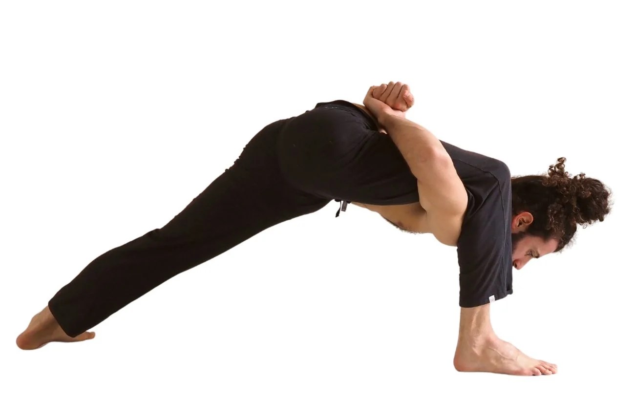 Humble Warrior Pose (Baddha Virabhadrasana)
